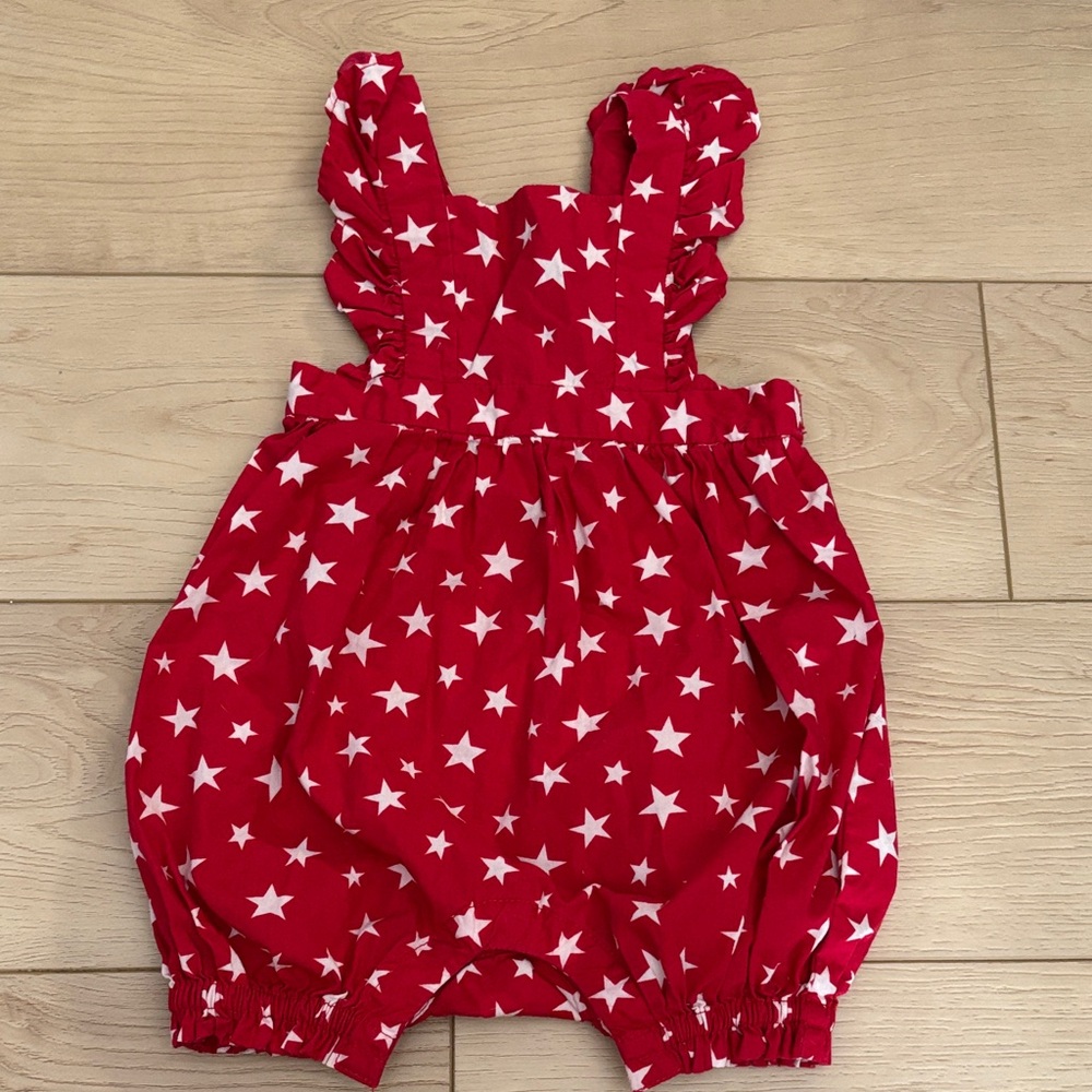 GAP Red Starry Kids Jumpsuit